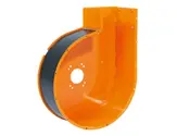 SOUND-DAMPING TURBINE WALL